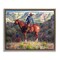 Stupell Industries Cowboy by Rustic Cliffs Floating Frame By Jack Sorenson